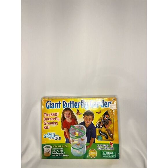 Insect Lore Giant Butterfly Garden Kit - Grow Your Own Butterflies! - Picture 1 of 4